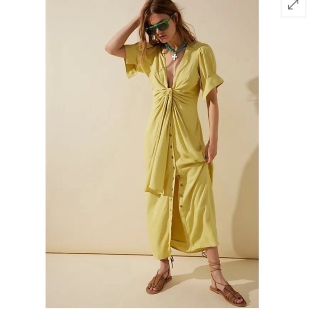 FREE PEOPLE Vintage Summer Midi Dress